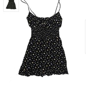 Reformation floral mini dress